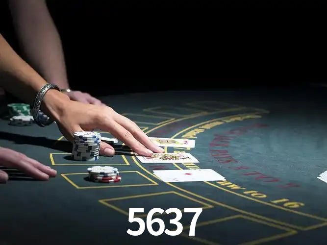 Sinta a adrenalina dos jogos de cassino com 5637